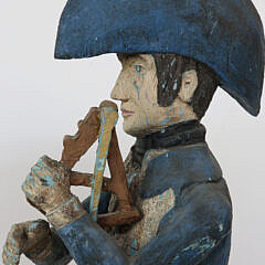 Two Carved and Polychromed French Mariners, 19th Century