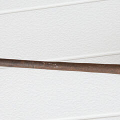 Signed Peters Wrought Iron Killing Lance with Original Pole, 19th Century