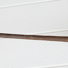 Signed Peters Wrought Iron Killing Lance with Original Pole, 19th Century