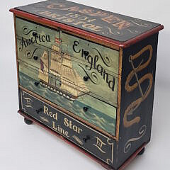 820-1865 Nautical Chest of Drawers A