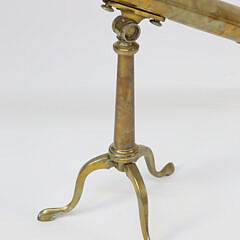 McGregor Boxed Brass Telescope on Tripod Stand in Fitted Box, 19th Century