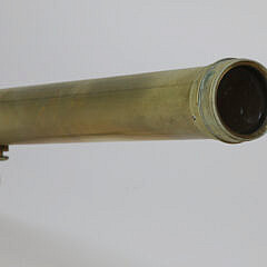 McGregor Boxed Brass Telescope on Tripod Stand in Fitted Box, 19th Century