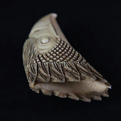 Carved Antique Sperm Whale Tooth, circa 1870