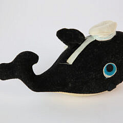 Vintage Japanese Sperm Whale Pin Cushion