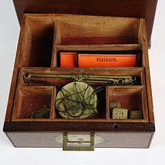 British Mahogany Apothecary’s Box, circa 1840s