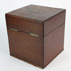 British Mahogany Apothecary’s Box, circa 1840s