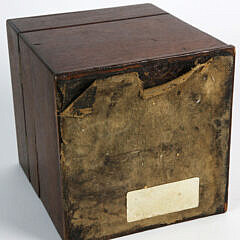 British Mahogany Apothecary’s Box, circa 1840s