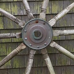 Large Ship’s Wheel, 19th Century