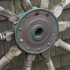 Large Ship’s Wheel, 19th Century