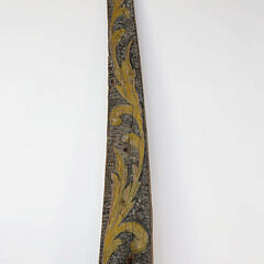 American Carved and Painted Ship’s Trailboard, 19th Century