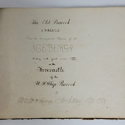 881-1865 Manuscript Music Book A