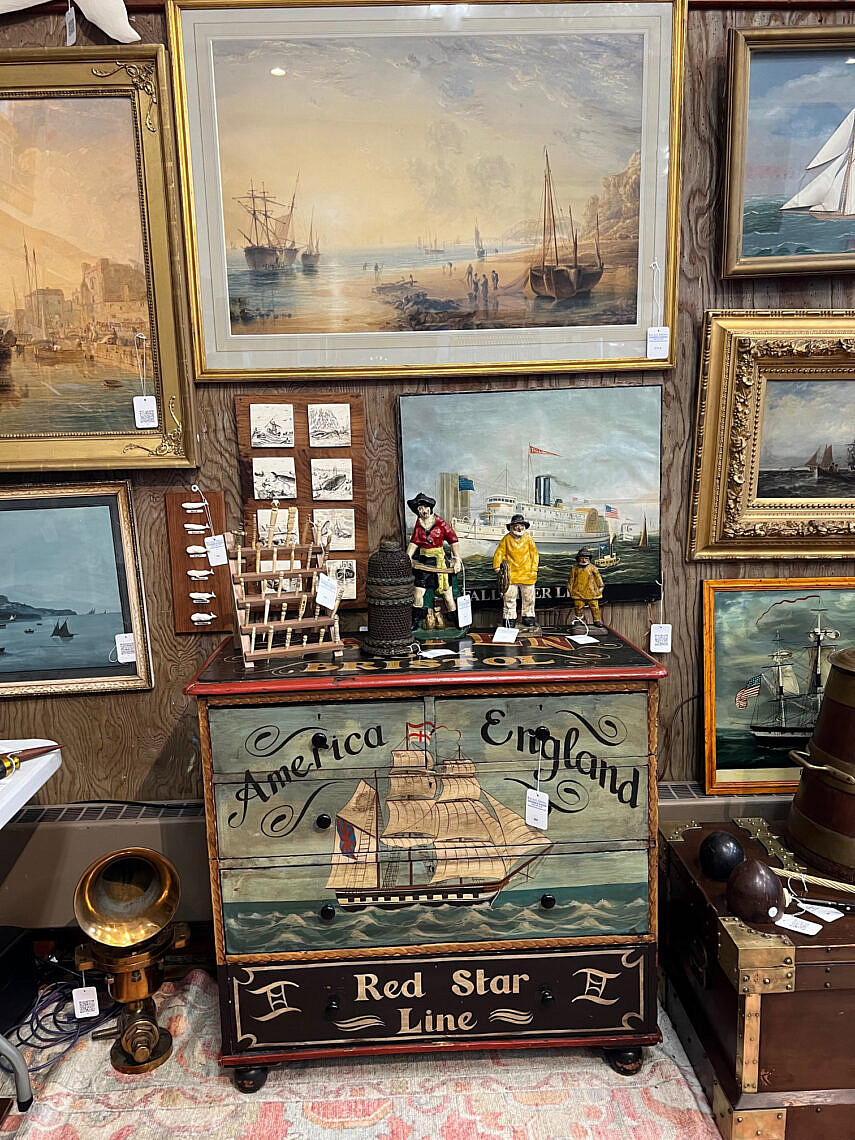  Americana, Fine Art, Marine Auction Sat. & Sun. August 6 & 7 at 9