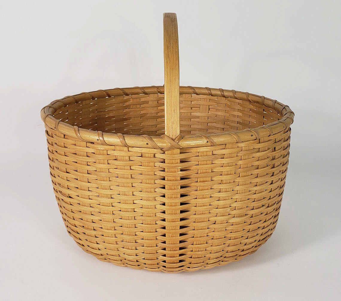 Arthur Martin Nantucket Basket Vintage Arthur Martin Oval Nantucket