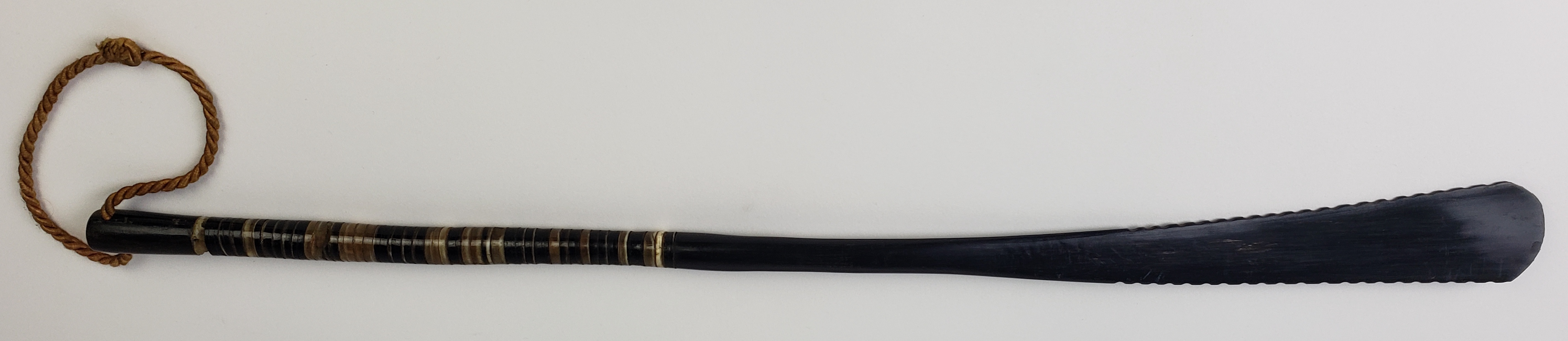 Antique Sailor Made Exotic Wood Shoe Horn Antique Sailor Made Exotic