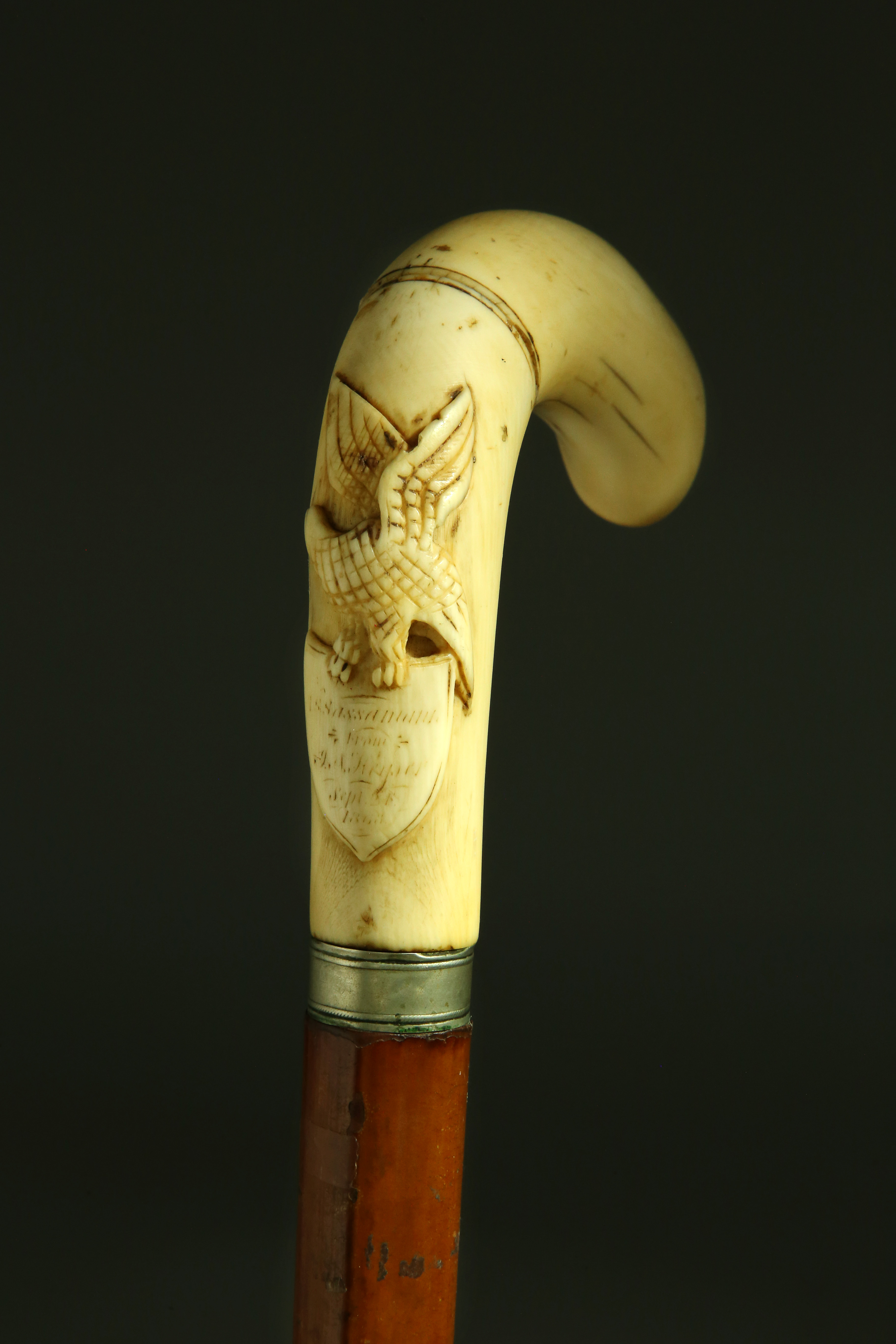 41481 Civil War Walking Stick B IMG_5260 - Rafael Osona Auctions ...