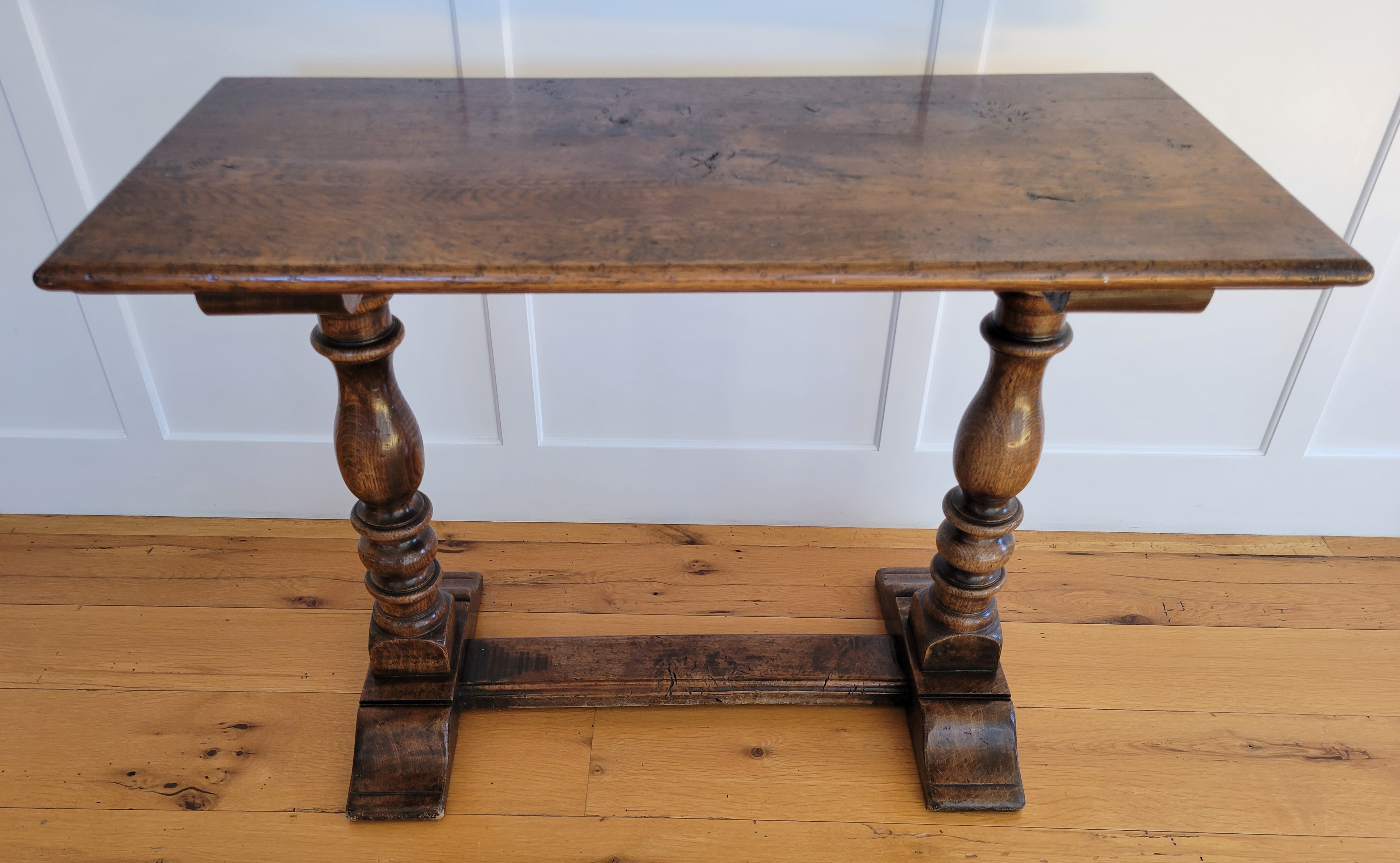 Carved Oak Jacobean Style Side Table Carved Oak Jacobean Style Side