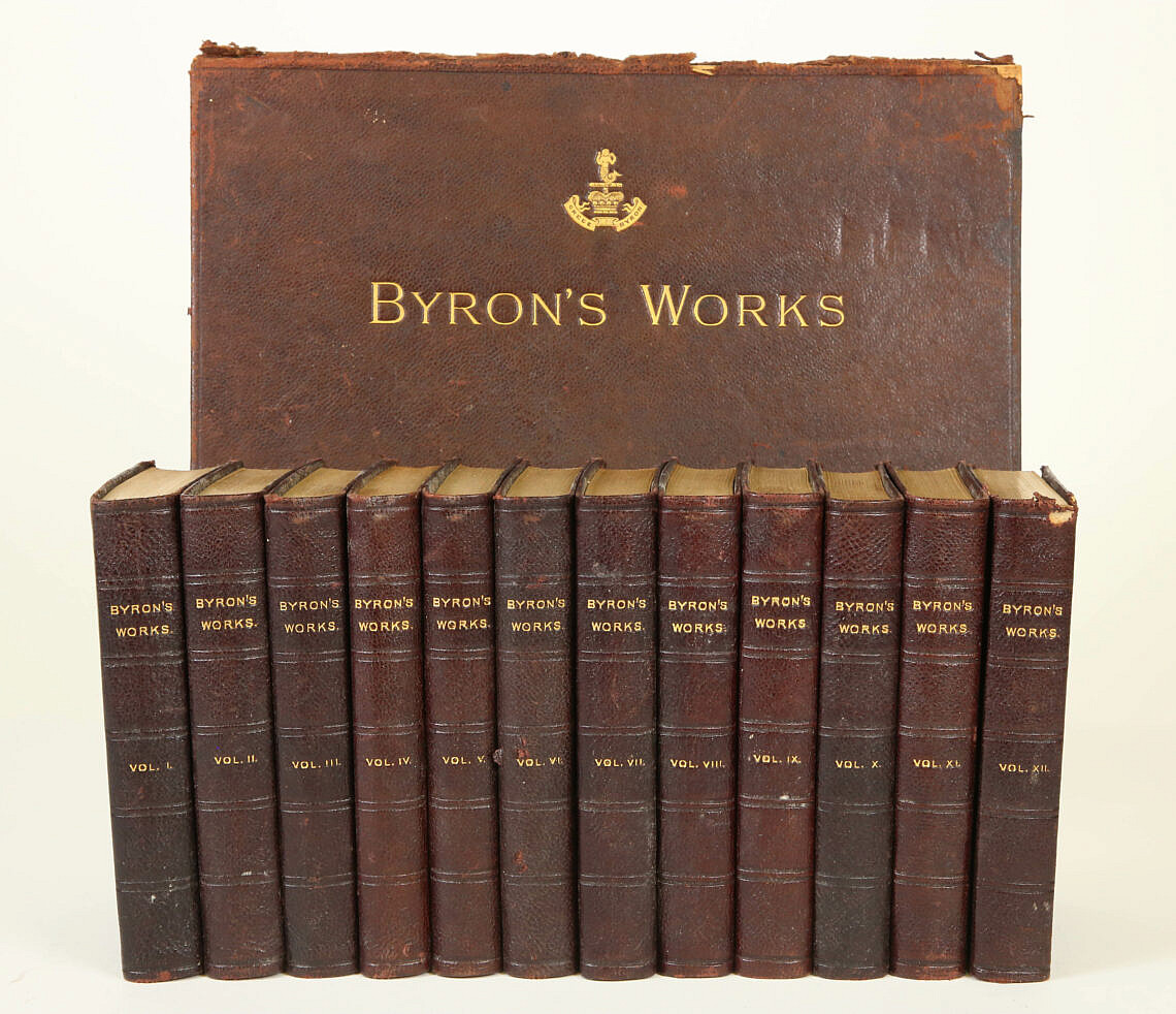 The Poetical Works of Lord Byron in Twelve Volumes circa 1885 - The ...