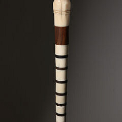 212-5230 Turks Knot Panelled Grip Walking Stick A IMG_7863