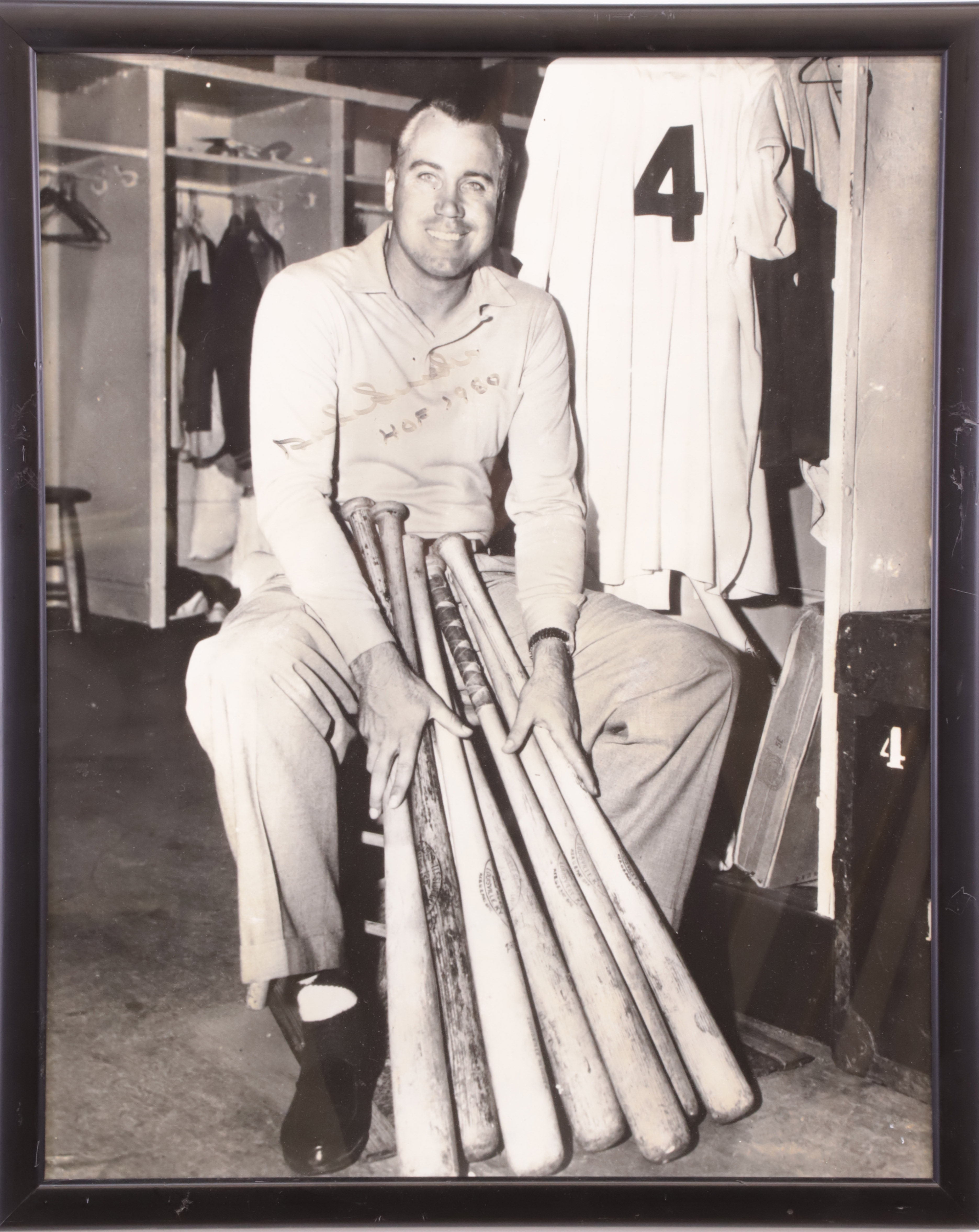Duke Snider Black & White Frame Photograph - Duke Snider Black & White ...