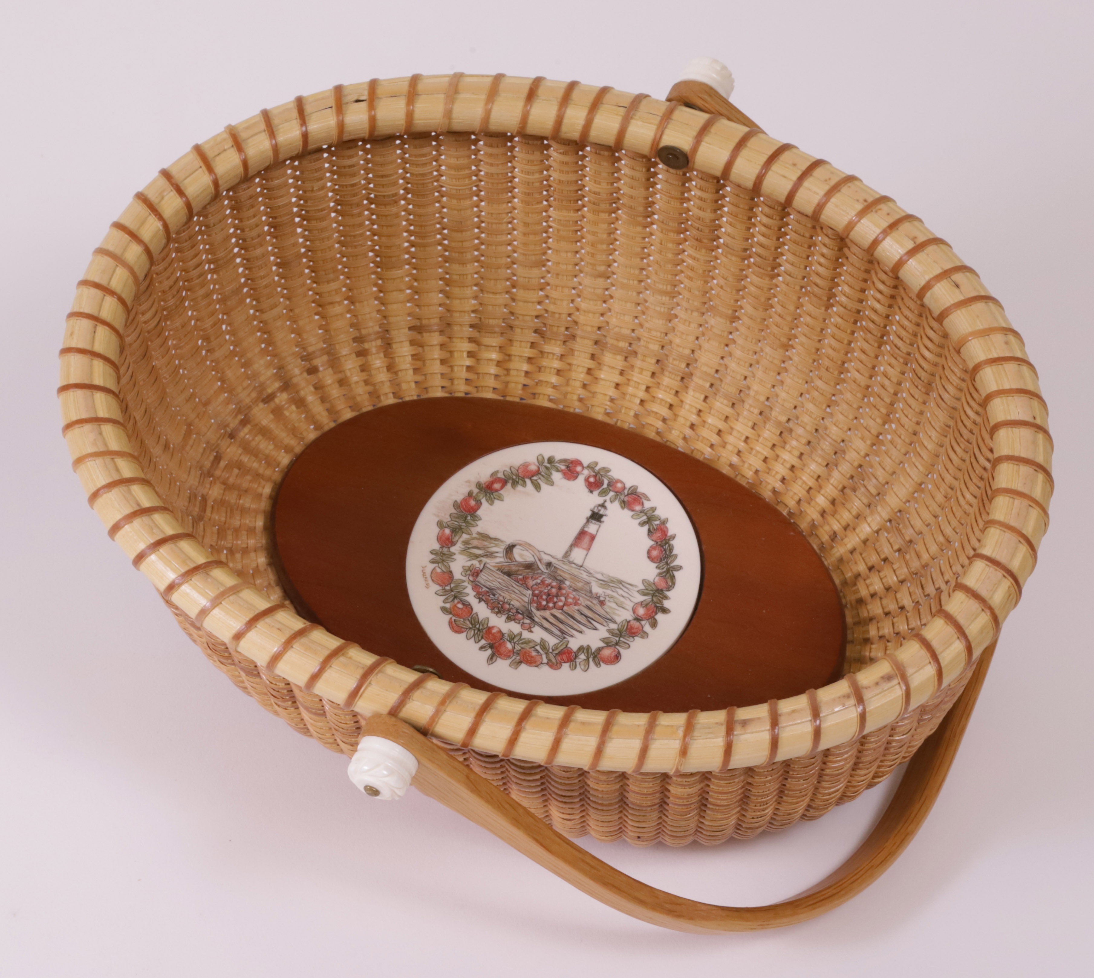 Gene Toombs Nantucket Basket circa 2003 Gene Toombs Oval Nantucket