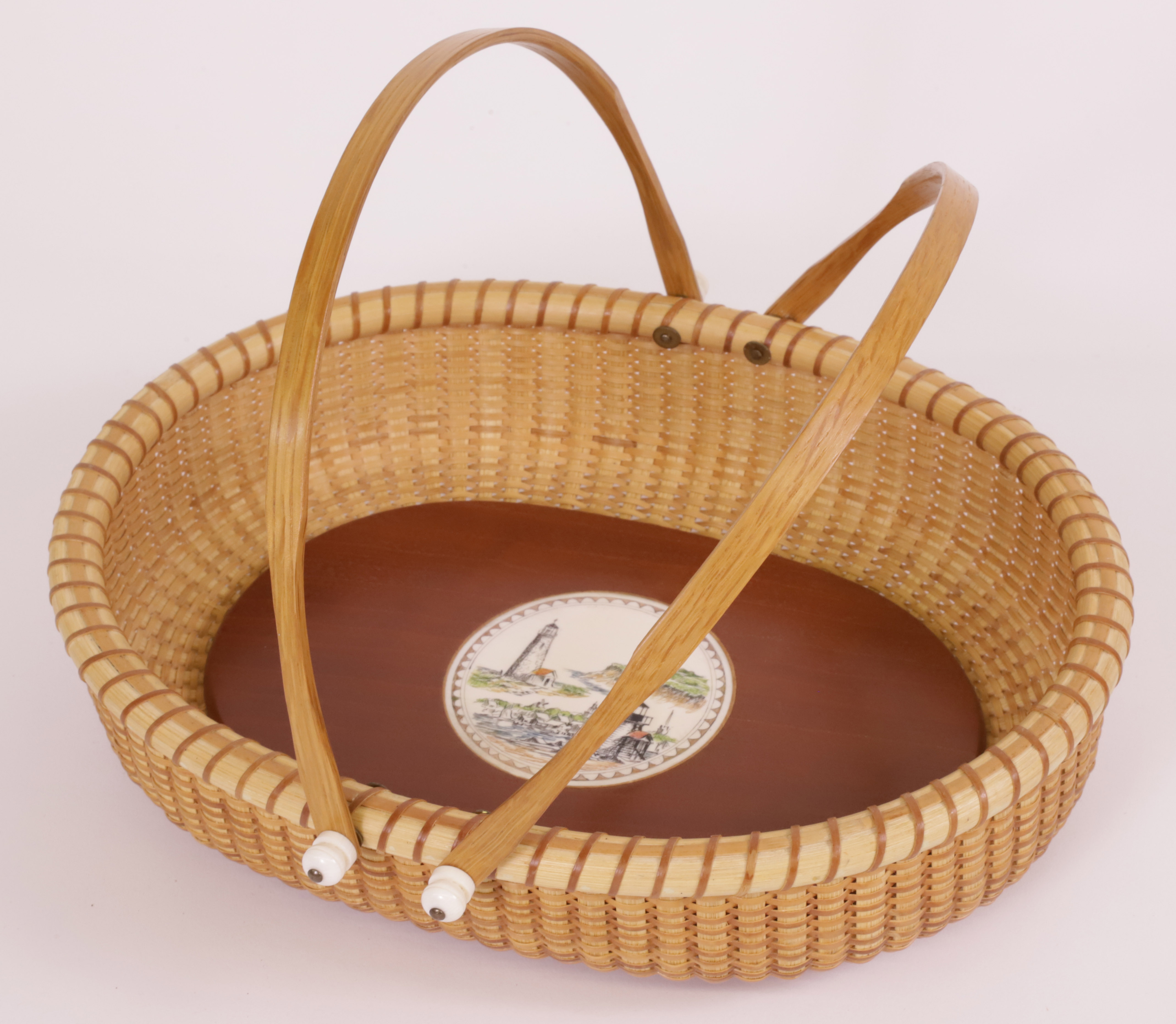 Gene Toombs Nantucket Basket circa 2000 Gene Toombs Nantucket Basket