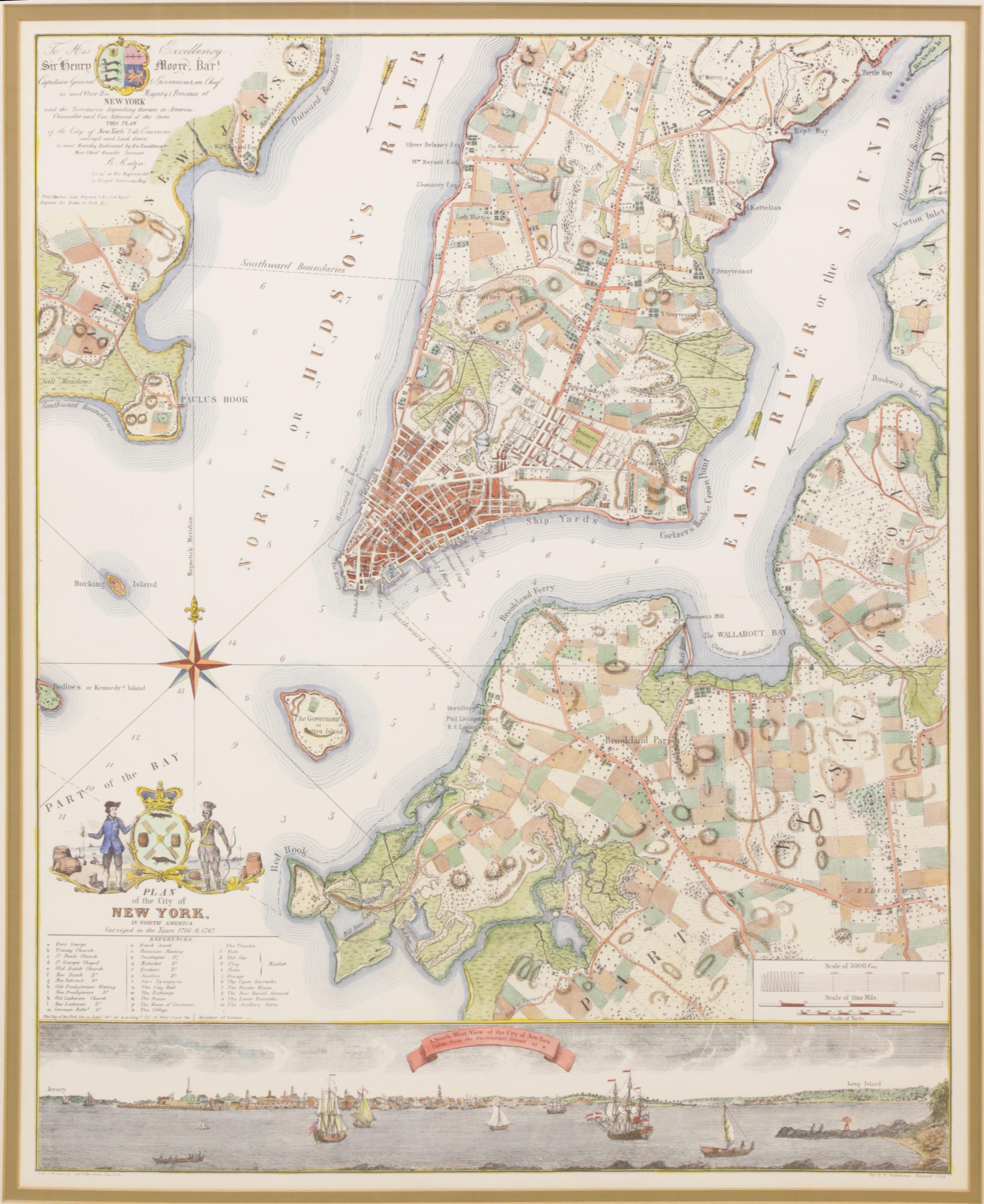 After Bernard Ratzer Cantographe 