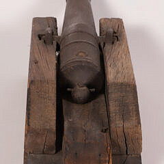Antique Cast Iron Ship’s Signal Salute Cannon, late 18th or early 19th Century