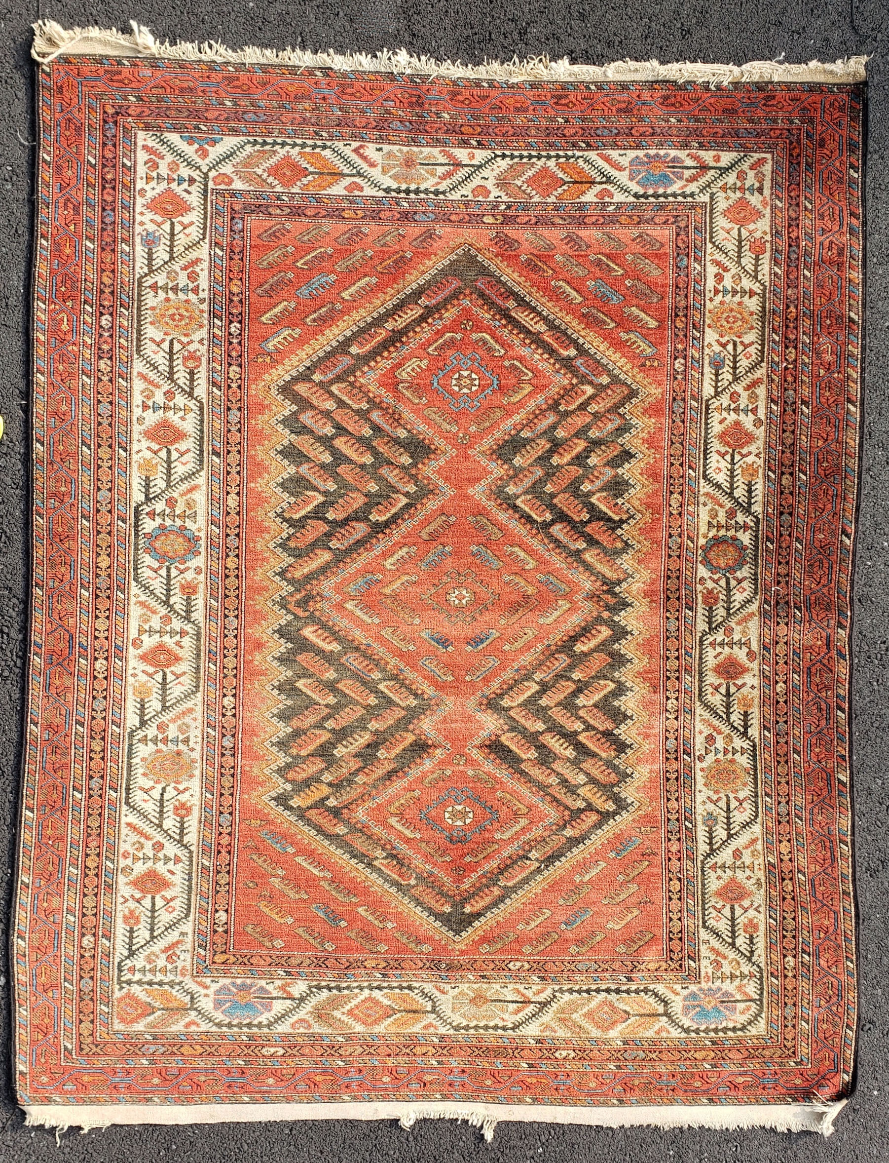 Vintage Persian Tribal Carpet Oriental Rug Fine Vintage Northwest