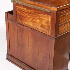 Scarce and Unusual Mahogany Mechanical Dressing Table, 19th Century