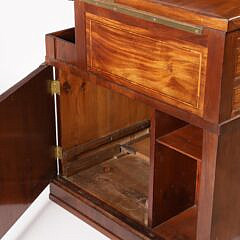 Scarce and Unusual Mahogany Mechanical Dressing Table, 19th Century