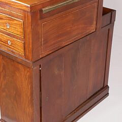 Scarce and Unusual Mahogany Mechanical Dressing Table, 19th Century