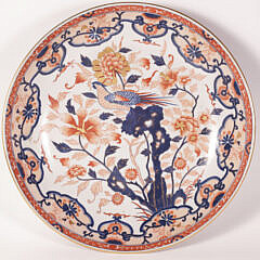 Imari Style Porcelain Charger