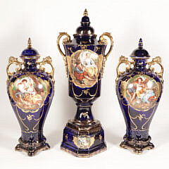 Victorian Style Garniture Set