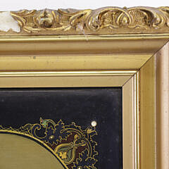 English Cameo on Papier Mache “Portrait of a Young Lass”, circa 1870