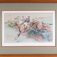 Pair of Polo Prints “A Dangerous Competitor” and “The Grey Leads”