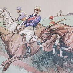 Pair of Polo Prints “A Dangerous Competitor” and “The Grey Leads”