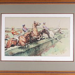 Pair of Polo Prints “A Dangerous Competitor” and “The Grey Leads”