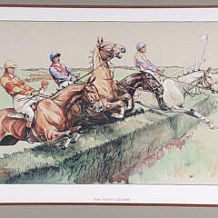 Pair of Polo Prints “A Dangerous Competitor” and “The Grey Leads”