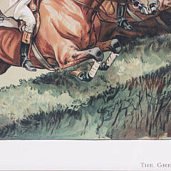 Pair of Polo Prints “A Dangerous Competitor” and “The Grey Leads”