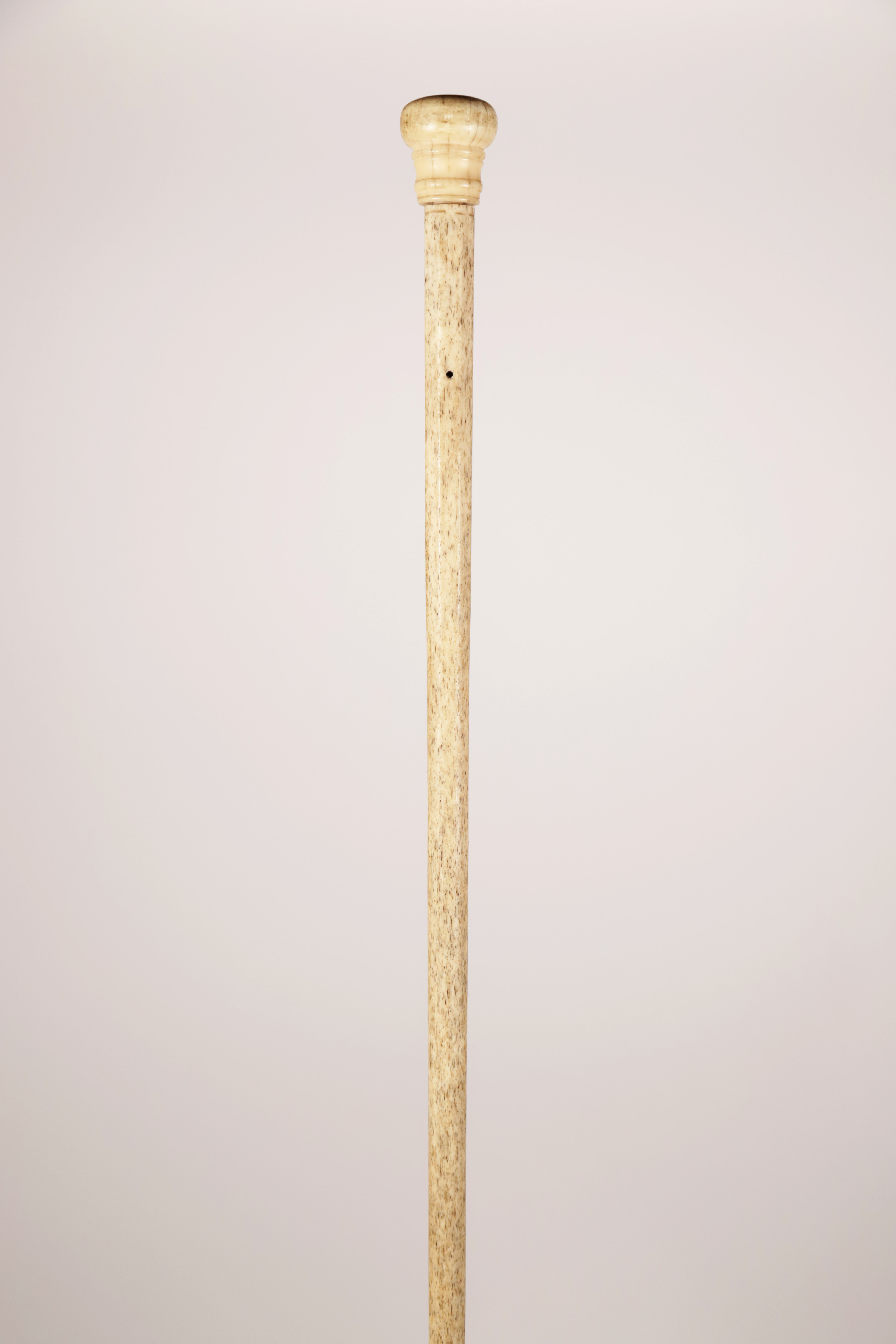 Whaler Made Whalebone And Antique Whale Ivory Walking Stick 19th Century - Whaler Made Whalebone and Antique Whale Ivory Walking Stick, 19th Century - Rafael Osona Auctions Nantucket, MA Whaler Made Whalebone And Antique Whale Ivory Walking Stick 19th Century - Whaler Made Whalebone and Antique Whale Ivory Walking Stick, 19th Century - Rafael Osona Auctions Nantucket, MA
