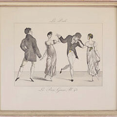 Group of Three French Prints, 19th Century
