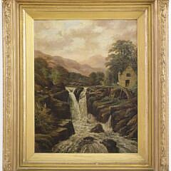 31819 Antique Oil Watermill Landscape A_IMG_0799