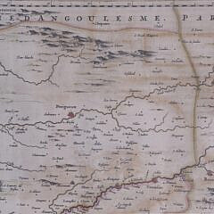 17th Century Map “Le Comte de Perigort”