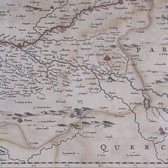 17th Century Map “Le Comte de Perigort”