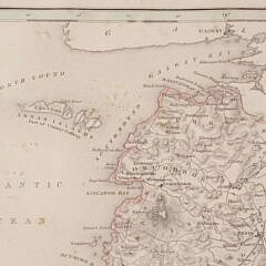 Galway Topographical Map Engraving