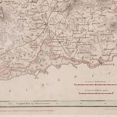 Galway Topographical Map Engraving