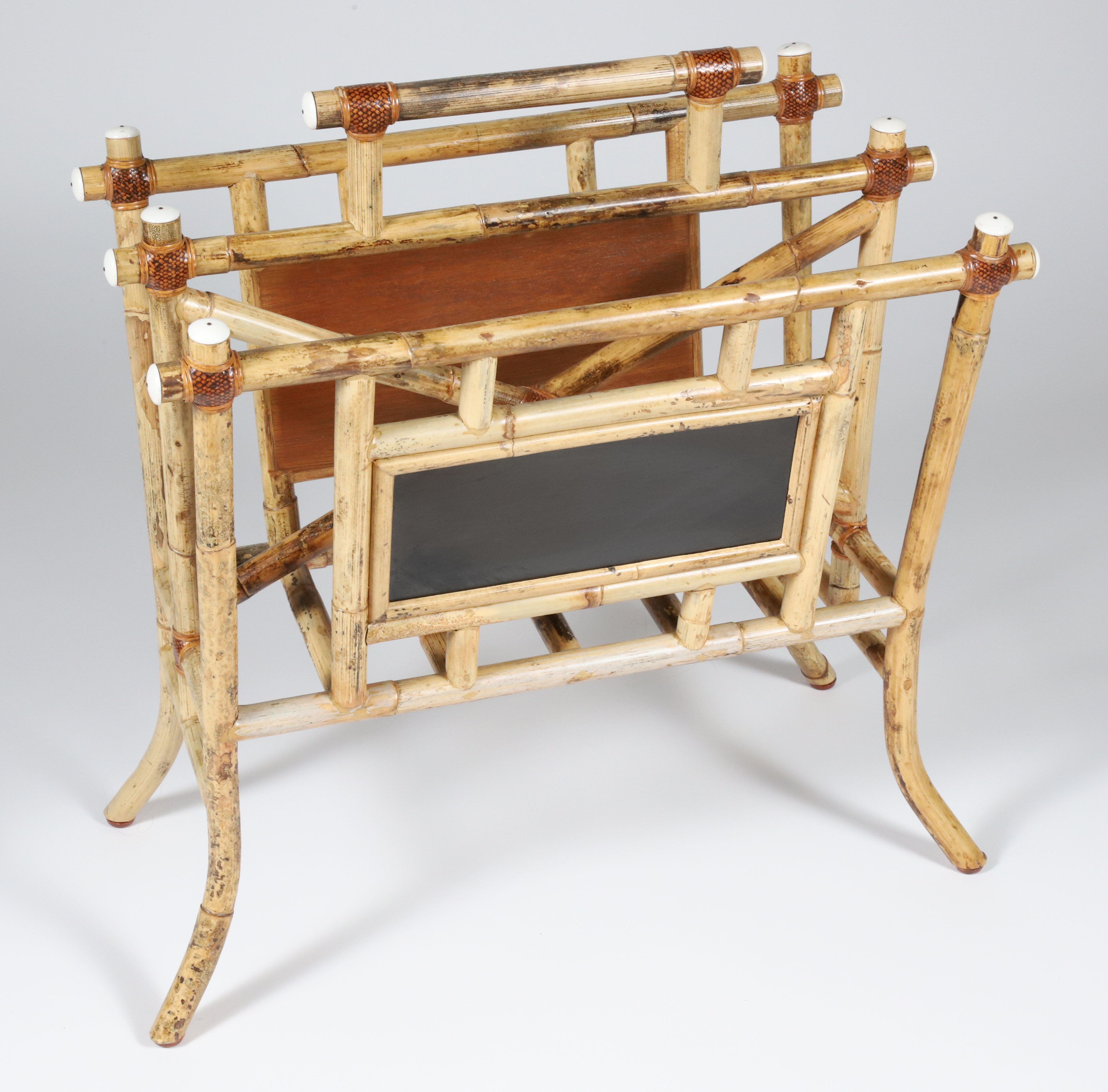 Vintage Bamboo Magazine Rack - Vintage Bamboo Magazine Rack - Rafael ...
