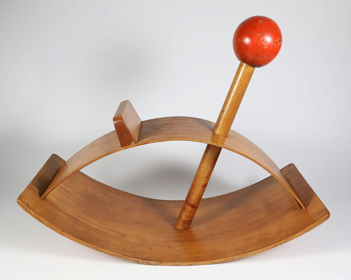 Creative Playthings MidCentury Child's Bentwood Rocker Creative