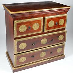 39888 Contemporary Mahogany Chest A_IMG_7346