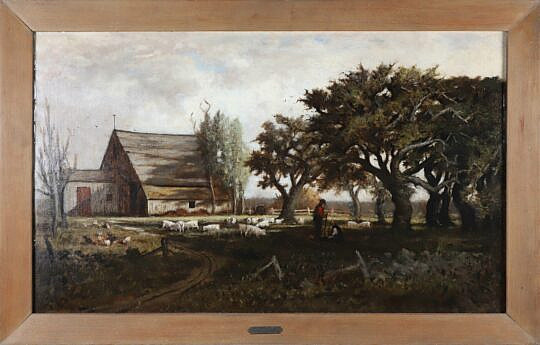 120-246 William Ferdinand Macy Oil Polpis A_IMG_9501